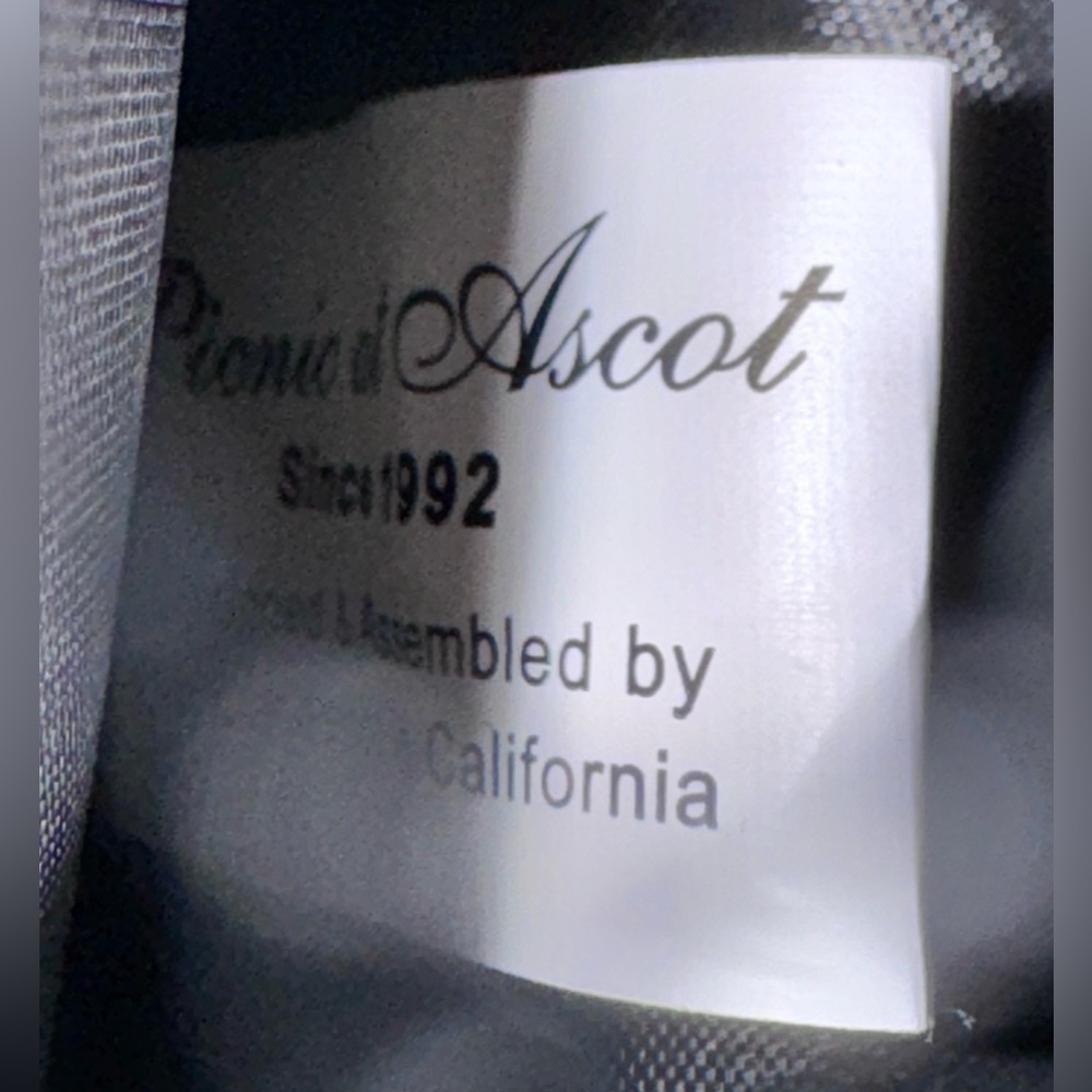 Picnic At Ascot Black 2 Compartment Insulated Wine Tote - Picture 7 of 8